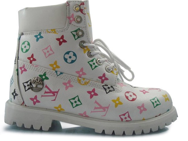 Mens Timberland Custom Boots White 22491
