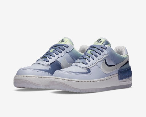 Womens Nike Air Force 1 Shadow SE World Indigo Ghost Summit White CK6561-001 8481