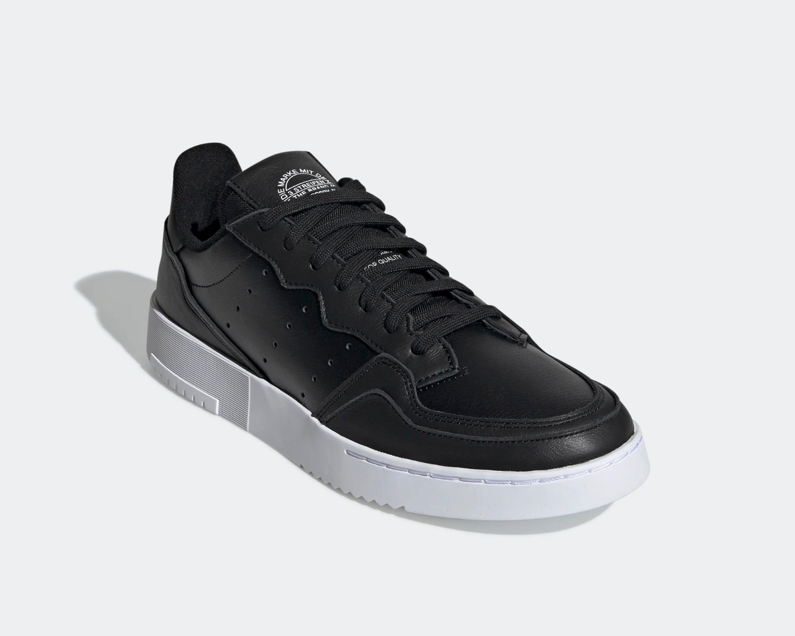 Adidas Supercourt Core Black Cloud White Casual Shoes EE6038 42699
