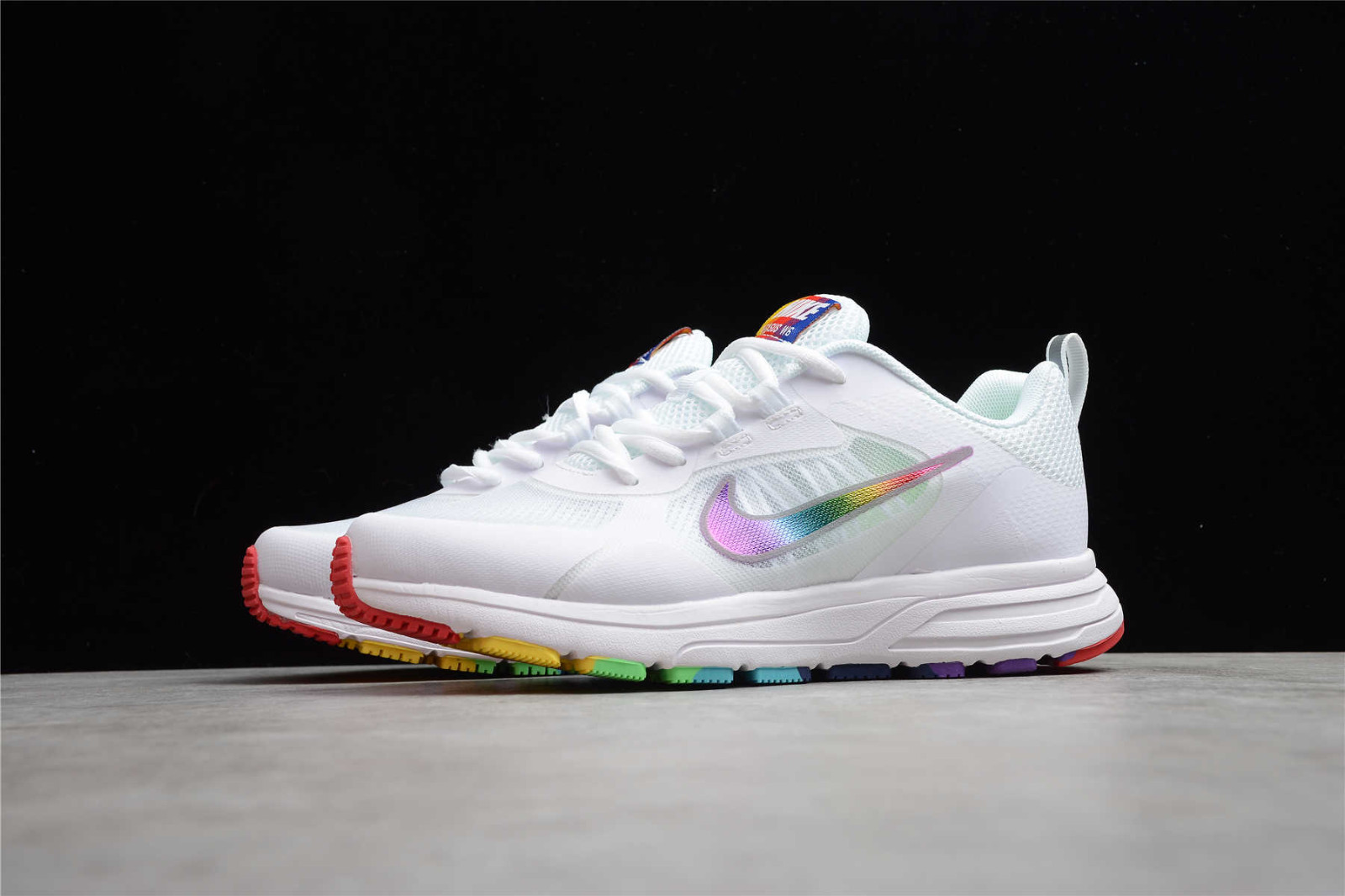 Nike Air Relentles W6 White Multi-Color Running Shoes QA6033-007 15932
