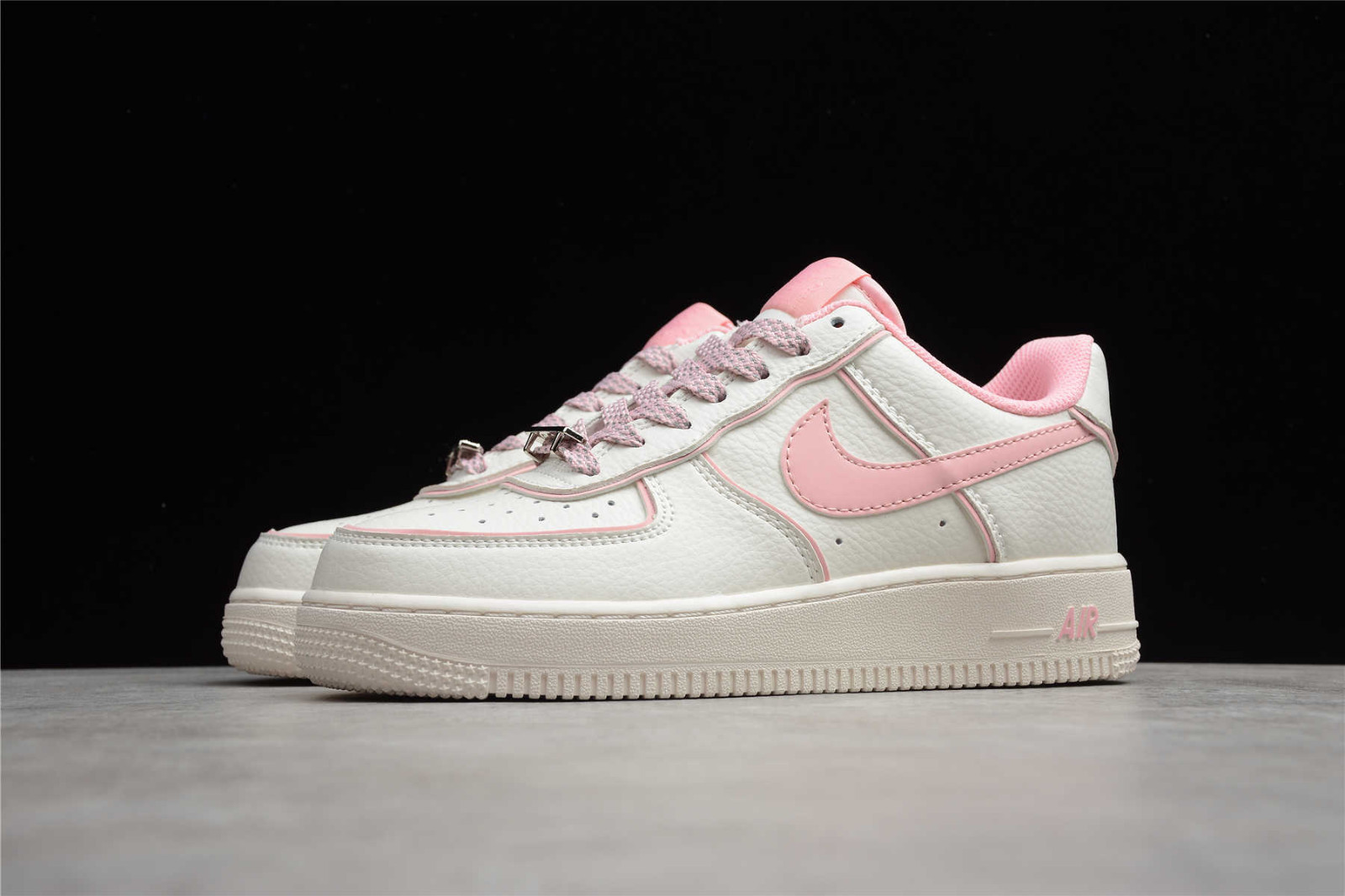 Womens Nike Air Force 1 07 SU19 White Pink Shoes UH8958-033 33694