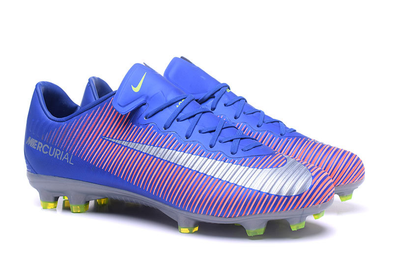 Nike Mercurial Superfly V FG Elite Champions blue purple silver football shoes 37278