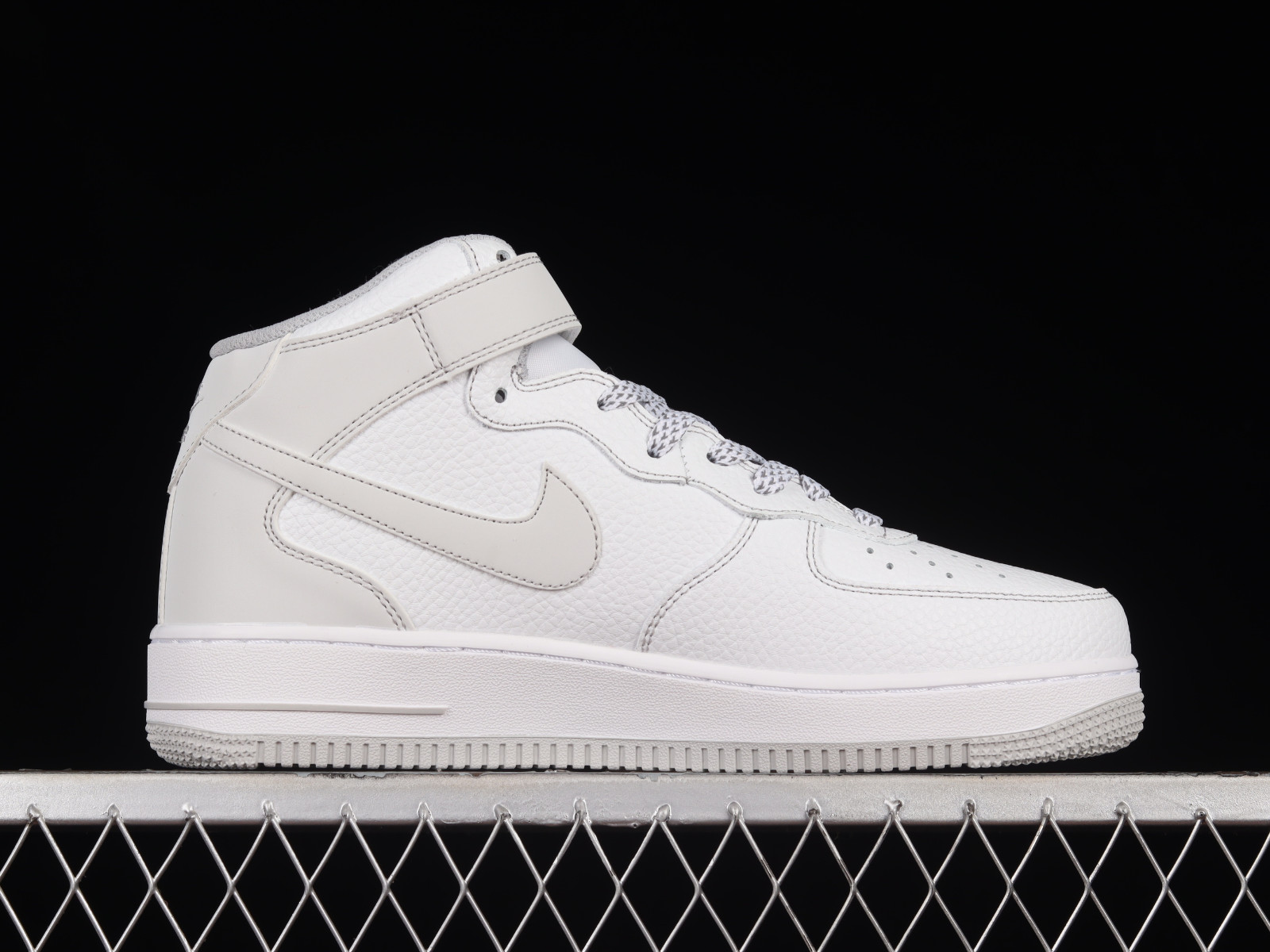 Nike Air Force 1 07 Mid White Light Grey MK0619-211 49035