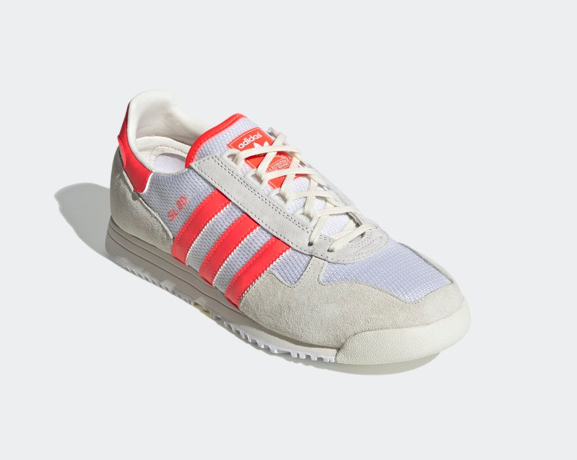 Adidas Originals SL-80 Cloud White Solar Red Off White FV9790 43104