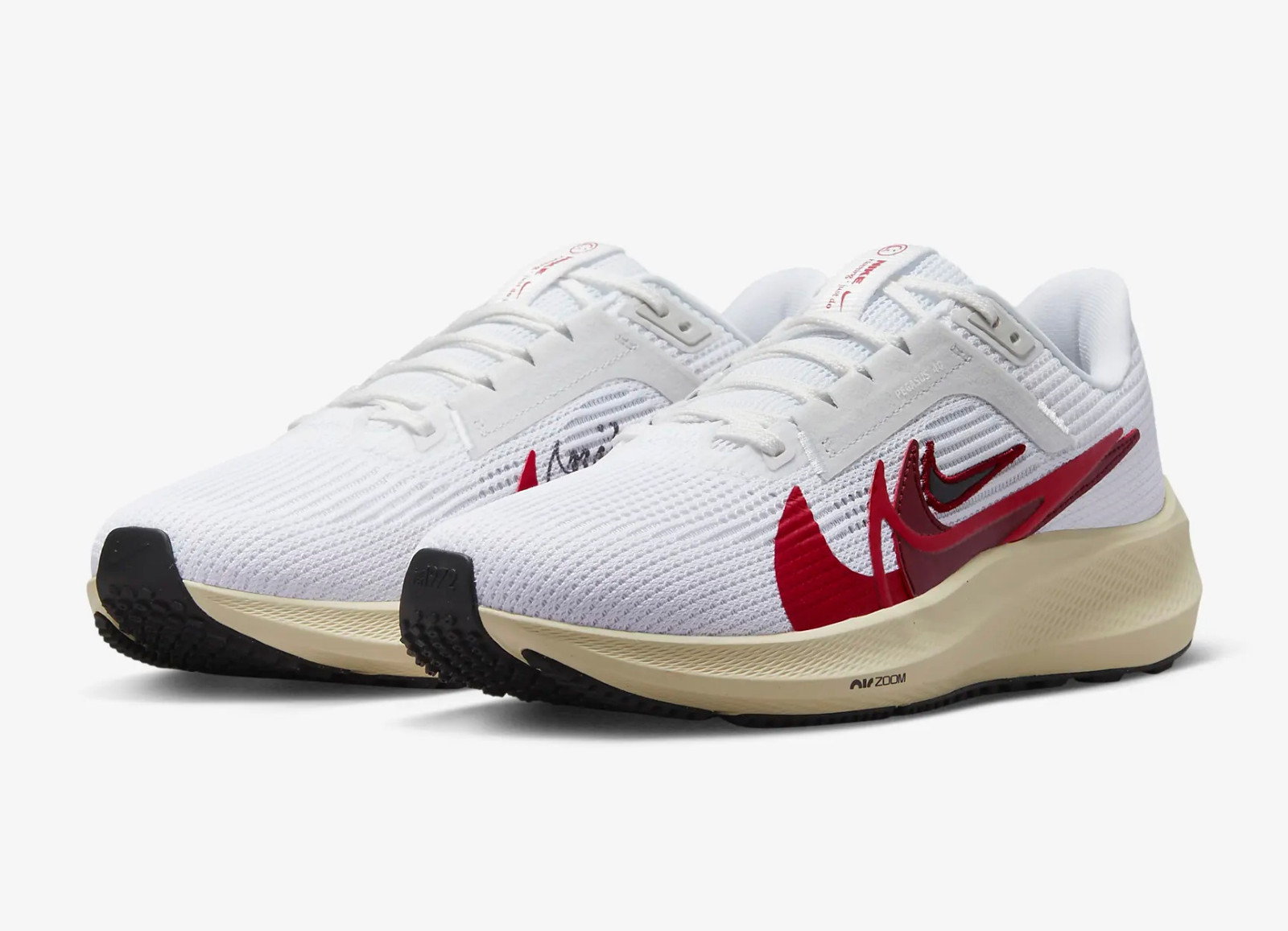Nike Air Zoom Pegasus 40 Premium Photon Dust University Red Multi-Color FB7703-100 49032