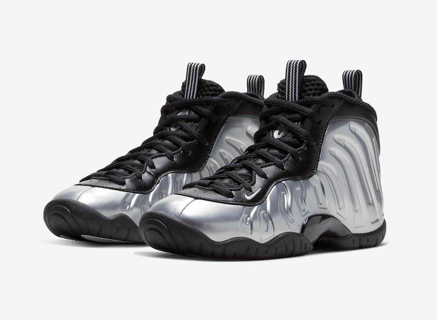 Nike Air Foamposite One Chrome Black White Laser Crimson CN5268-001 42702