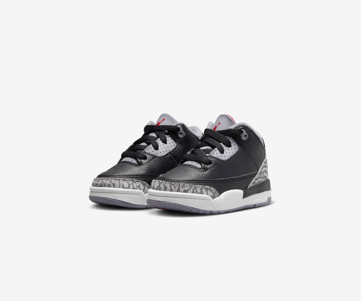 Jordan 3 Retrotd DM0968-010 Fire Grey Cement Summit Black White Red 9901