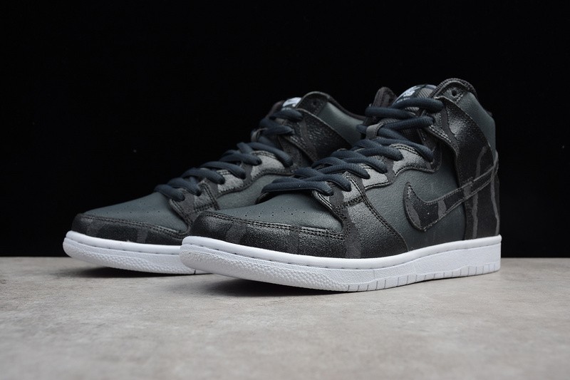 Nike SB Dunk High Pro SB Grip Tape White Black Anthracite 305050-028 31451